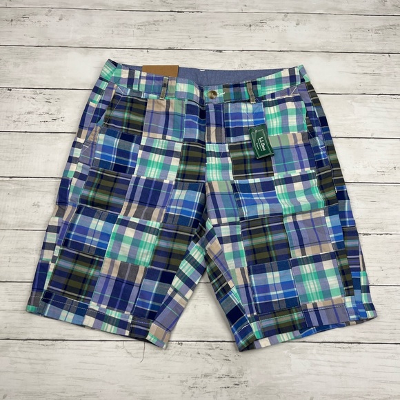 L.L. Bean Pants - LL Bean Women’s Size 6 Favorite Fit Plaid Shorts NWT